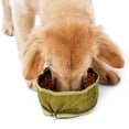 thumbnail image 3 of BotaniNest Lightweight Foldable Travel & Cat Feeding Bowl With Base For Outdoor Use Easy Portable Dish Foldable Feeding Bowl Lightweight Outdoor Feeder With Base Portable Food Grade Nylon, 3 of 4