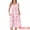 Dusty Pink, variant on DARING DIVA Sleeveless Crewneck Print Midi Tank Dress M Blue Green