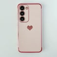 thumbnail image 4 of Galaxy 24 5g Case, for Samsung Galaxy A24 Case Women Girls Cute Design Soft Silicone Camera Protection Protective Lovely Heart Phone Case for Galaxy A24 5g (White), 4 of 7