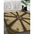 thumbnail image 2 of Ahgly Company Indoor Rectangle Patterned Metallic Gold Area Rugs, 3' x 5', 2 of 6