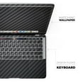 thumbnail image 4 of DesignSkinz Carbon Fiber Texture Full-Body Skin Decal Wrap Cover for MacBook Pro 16" (A2141), 4 of 9