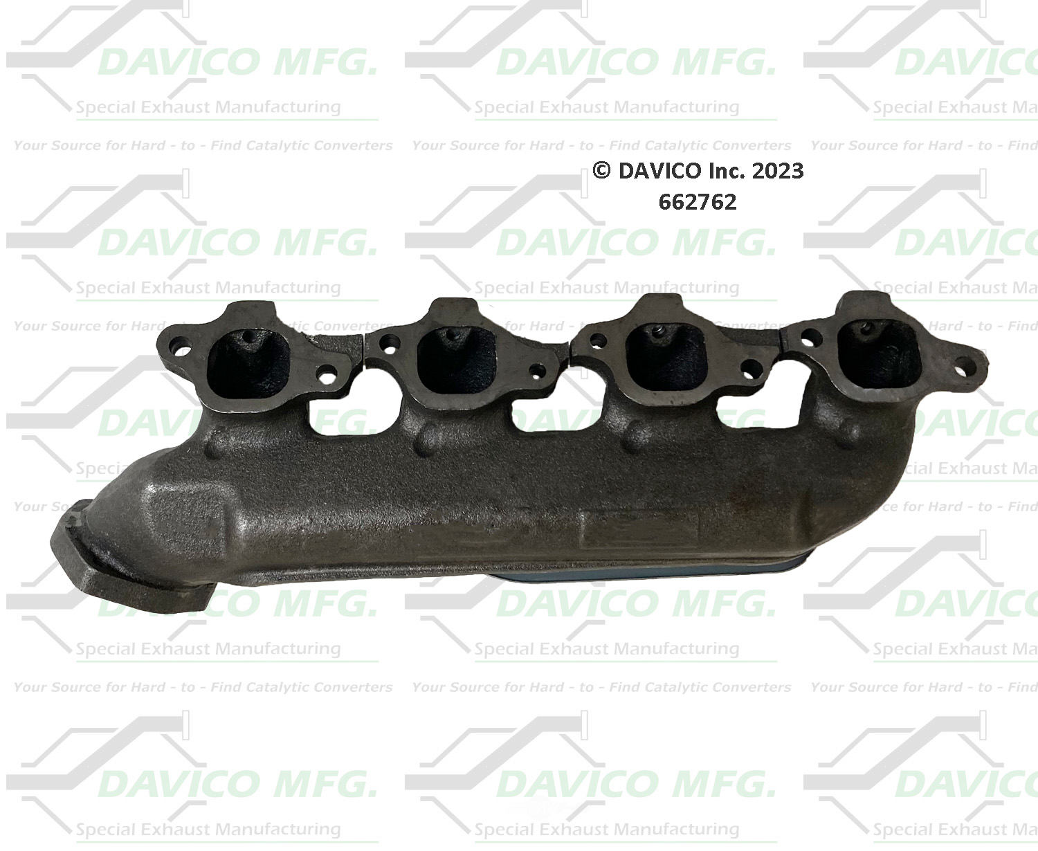 Davico Mfg 662762 Stand alone Exact-Fit exhaust manifold