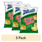 (3 pack) Mikesell's Green Onion Potato Chips, 7.5oz
