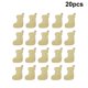 thumbnail image 2 of Christmas Decorations 20PCS Wooden Pendant Hanging Boot Shape Ornaments For Window Hanging Festive Home Decor, 2 of 2