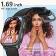 thumbnail image 2 of FITVII Fitness Tracker, Smart Watch with 24/7 Blood Pressure Heart Rate and Blood Oxygen Monitor, Sleep Tracker with Calorie Step Counter, IP68 Waterproof, 2 of 6