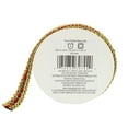 thumbnail image 5 of (4 pack) Simplicity Trim, Burgundy 5/8 inch Metallic Gold Gimp Trim Great for Apparel, Home Decorating, and Crafts, 2 Yards, 1 Each, 5 of 7
