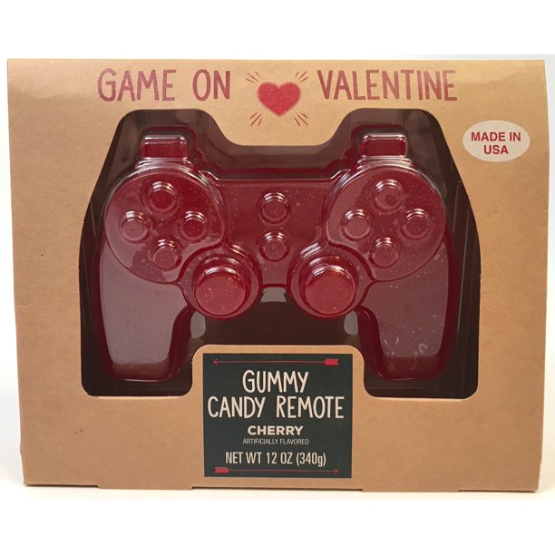 Maud Borup Game On Valentine Cherry Gummy Candy Remote 12 Oz Walmart Com