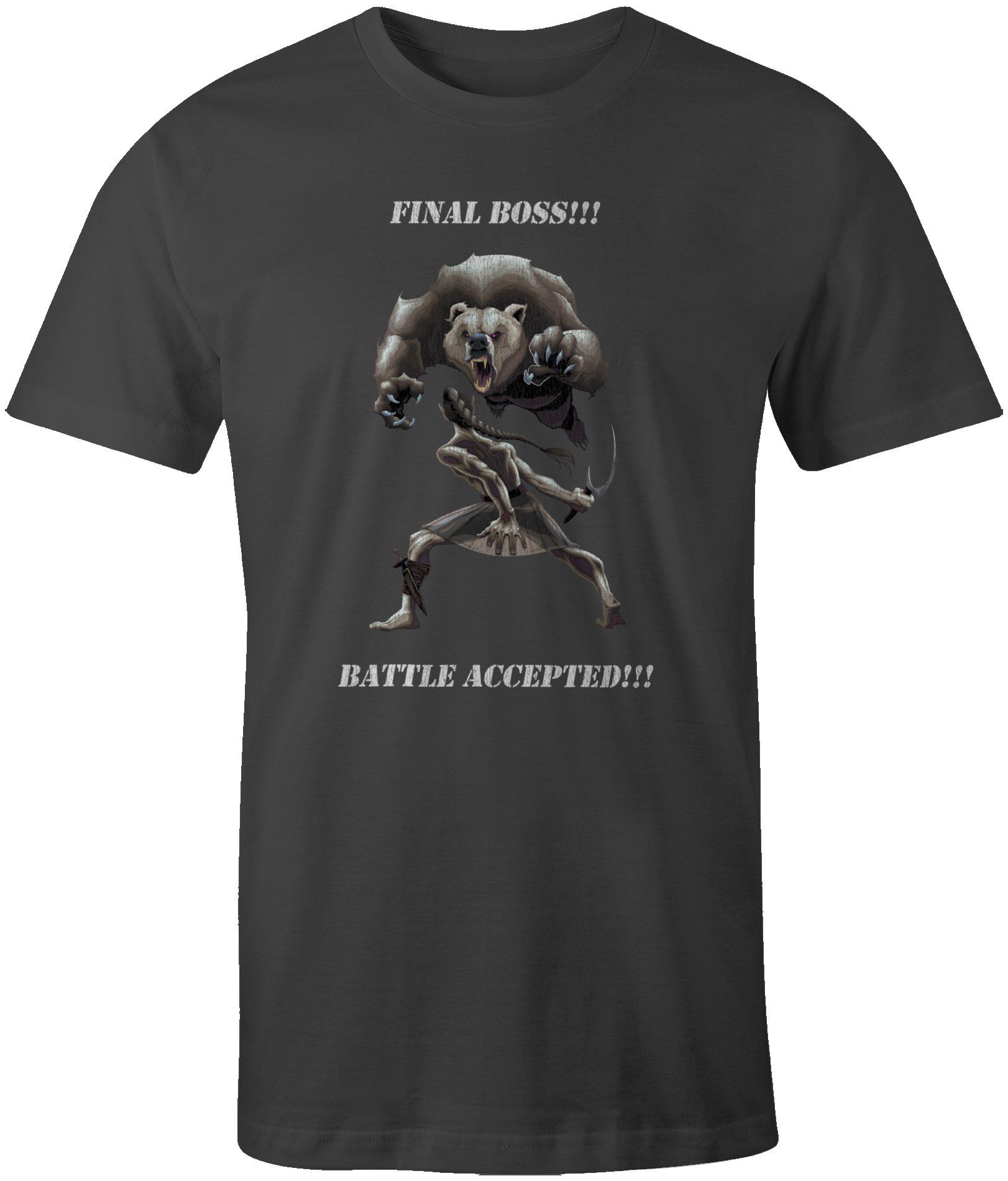 Men's Final Boss Battle Monster T-Shirt 
