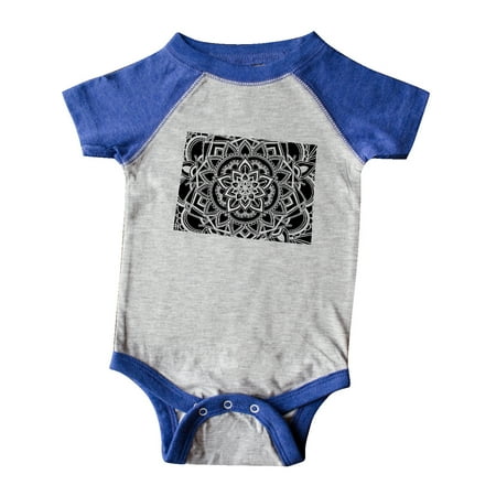 

Inktastic Colorado Silhouette Mandala Gift Baby Boy or Baby Girl Bodysuit