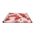 thumbnail image 2 of Ahgly Company Machine Washable Indoor Rectangle Abstract Red Modern Area Rugs, 7' x 9', 2 of 4