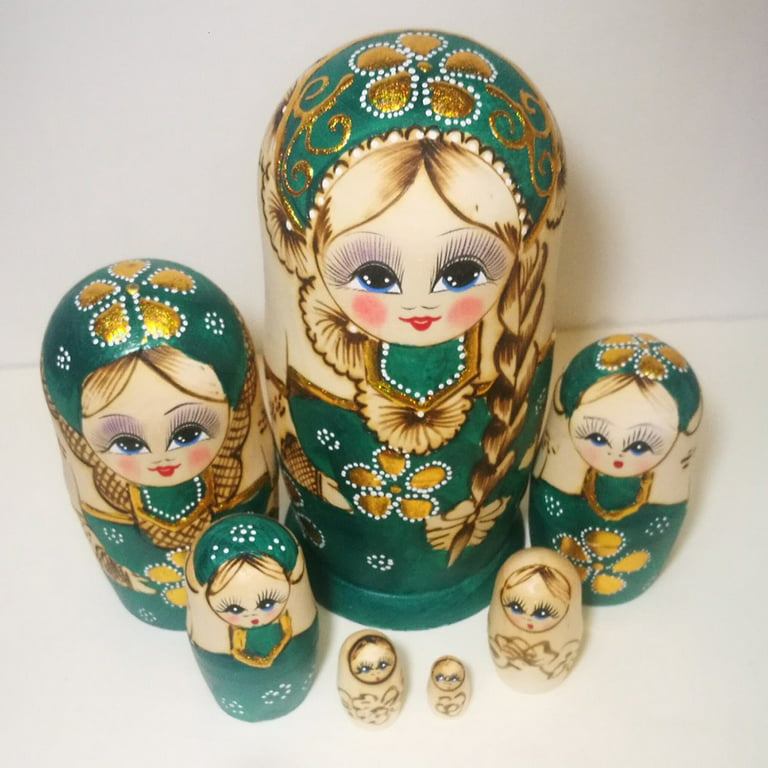 Fishermen Nesting Dolls Set of 7 pcs - Russian Dolls for Fishing Office  Decor - Matryoshka Doll with Fishing Decorations - Funny Fishing Gifts for  Men: Buy Online at Best Price in UAE 