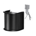 thumbnail image 3 of Microphone Filter, Mic Screen with Metal Mesh and Foam Filter, Noise Shields Microphone Accessories, 3 of 5