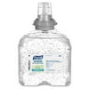 549104CT Gojo Purell TFX Instant Hand Sanitizer Refill - 40.6 fl oz (1200 mL) - Clear - 4 / Carton - Dye-free, Fragrance-free, Moisturizing, Durable