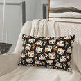 thumbnail image 6 of Fotbe Flower Fox Pillow Cases - Envelope Closure - Luxury, Extra Soft, Cooling Pillow Covers - Wrinkle, Fade, Stain Resistant-14"x20", 6 of 8