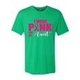 thumbnail image 2 of Wild Bobby, I Wear Pink for My Aunt Survivor Awareness Mens Premium Tri Blend T-Shirt, Envy, Small, 2 of 3