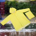 thumbnail image 3 of Imperméable Confortable, Imperméable pour Bébé, Vêtement de Pluie Portable et Léger pour le Printemps et l'Automne, pour Tout-Petits Garçons (Jaune, G), 3 of 7