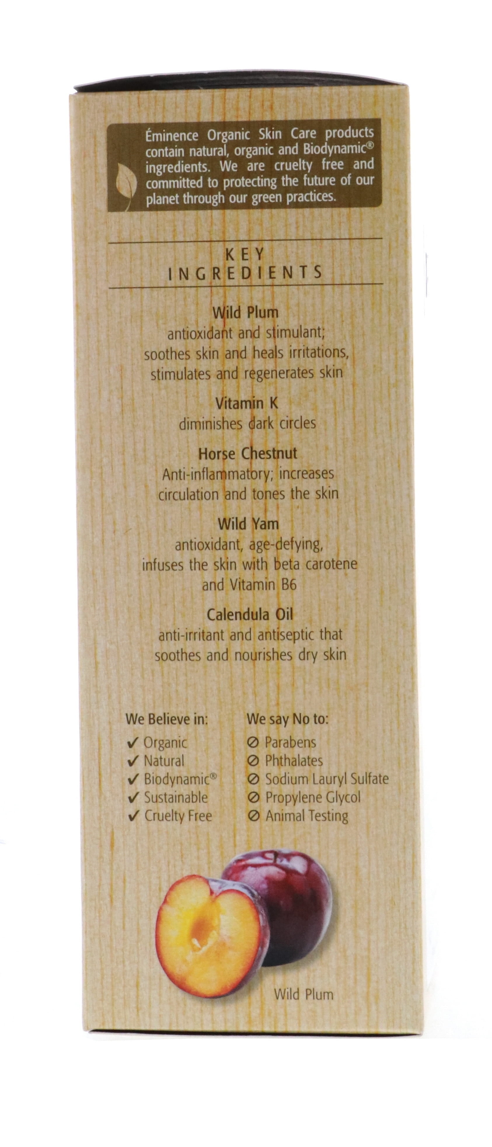 Eminence Wild Plum Eye Cream 1.05oz