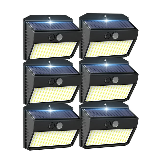 Luces Solares DAYBETTER 150 LED c/ Reflector y 3 Modos Iluminación IP65