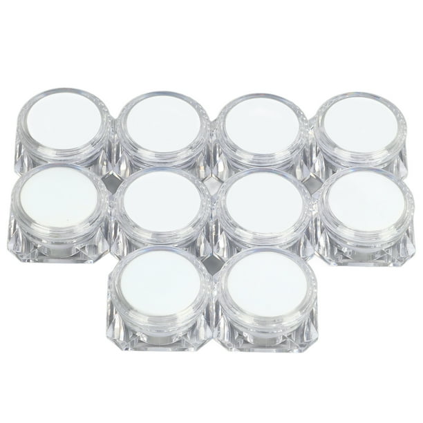 Sistema Del Tarro Del Viaje, Envases Cosméticos Plásticos De 10 PCS Reutilizables Para El Viaje