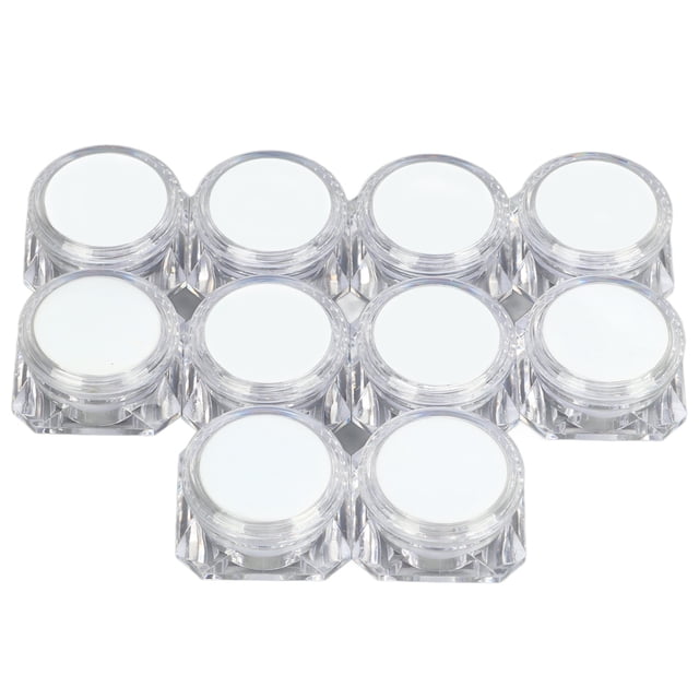 Sistema Del Tarro Del Viaje, Envases Cosméticos Plásticos De 10 PCS Reutilizables Para El Viaje