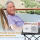 thumbnail image 2 of Gelielim Reproductor de casete Boombox, radio portátil AM/FM estéreo, grabadora de reproductor de cinta de casete con altavoz grande y conector para auriculares, grabadora de cinta con batería o alime, 2 of 5