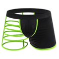thumbnail image 5 of Men s sexy underwear half hollow semi-transparent ice binding rope boxers, 5 of 5
