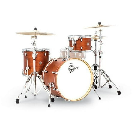 Gretsch Drums Catalina Club 3 Piece Shell Pack (20/12/14), Satin Walnut Glaze