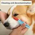 thumbnail image 6 of Twinkseal Pet Tear Stain Remover 2-pack Pet Eye Combs Soft Flexible Tear Stain Removers for Dogs Cats Reusable Pet Grooming Accessories Tear Stain Brush, 6 of 7
