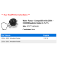 thumbnail image 2 of Water Pump - Compatible with 2006 - 2009 Mitsubishi Raider 3.7L V6 2007 2008, 2 of 2