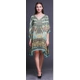 thumbnail image 4 of Phagun Bikini Caftan de Plage Cover up Femmes Midi Robe Courte Caftan-S-L, 4 of 6