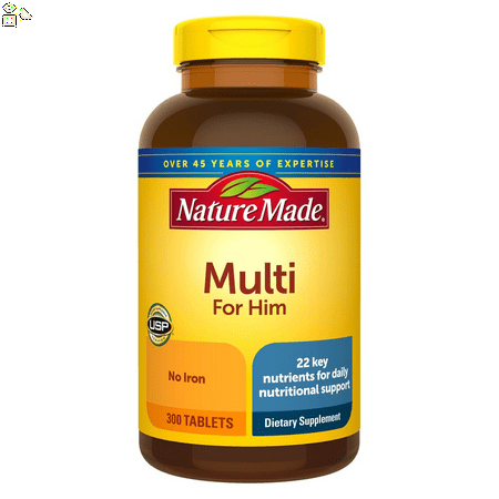 Nature Made Multi For Him Tablets, 300 ct.