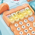 thumbnail image 3 of POINTERTECK Early Childhood Education Multi-function Telephone Learning Machine Light Music Whack-a-mole Playing Piano Game Baby Toy  Pink, 3 of 9