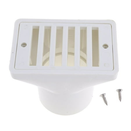 

Yrtoes Bathroom Sink Drain Bathroom Sink Drain Universal Swimming Pool Drainer Round 1.5Inch Overflow Spout Replacement Fitting