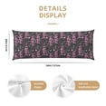 thumbnail image 3 of Balery Lovely Mom Ever Funda Protectora para Almohada Corporal de Algodón Hipoalergénico con Cierre(55 x 21 pulgadas), Almohadas No Incluidas, 3 of 7