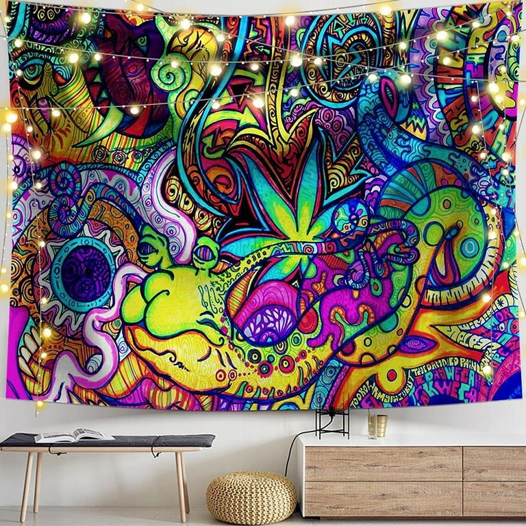 ZHOUY Psychedelic Tapestry,Tapestry Wall Hanging,Trippy Tapestry Bedroom,Living Room,Dorm,Home Eyes Tapestry - Walmart.com