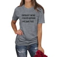 thumbnail image 2 of TWZH Women Sweary Mom A Mom Who Appreciates A Well Placed F-bomb Tees Blouse, 2 of 6