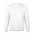 thumbnail image 1 of Playera George para Hombre Cuello Redondo Manga Larga Blanco Talla EEG, 1 of 4
