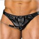 thumbnail image 4 of HOT Mens PU -string Ropa interior Cadena lateral Calzoncillos de tiro bajo Vereinskleidung Hugo pantalones atractivos, 4 of 9