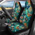 thumbnail image 3 of Pzuqiu Car Seat Covers Easy to Install Polyester, Compatible with Front Seat Rear Bench, for Trucks Sedans, Butterflies Print, 3 of 10