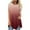 A-Wine, variant on Giftesty Women Blouse Plus Size Button Solid Round Neck Short Sleeve Irregular T-shirt Tops