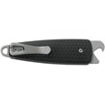 thumbnail image 3 of CRKT Dually Folding Pocket Knife: Plain Edge Folder with Slip Joint, Black Glass Reinforced Nylon Handle with Lanyard Hole, Bottle Opener 7086, 3 of 8