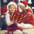 thumbnail image 5 of Hvmvliv Christmas Balls Ornaments (9pcs) Christmas Hanging Balls Ornament Set Shatterproof Balls For Christmas Tree Decoration For Holiday And Party Decoration Red, 5 of 7