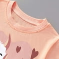 thumbnail image 6 of Kiijoy Toddler Girls Cotton Casual T-Shirt Graphic Kids Long Sleeve T Shirt, Sizes 3-4, 6 of 8