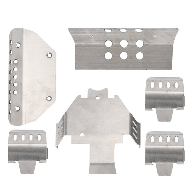 RC Chassis Plate, Corrosion Resistant 6pcs Replacement Accessory RC Chassis Armor for TRX6 G63 1/10 RC Car for Outdoor Game Competition