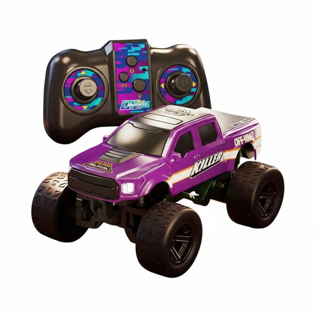 predolo Vehículo Teledirigido Escala 1:64 Diseño Compacto Mini Coche Todoterreno RC Velocidad Ajustable Vehículo Todoterreno Teledirigido en Miniatura