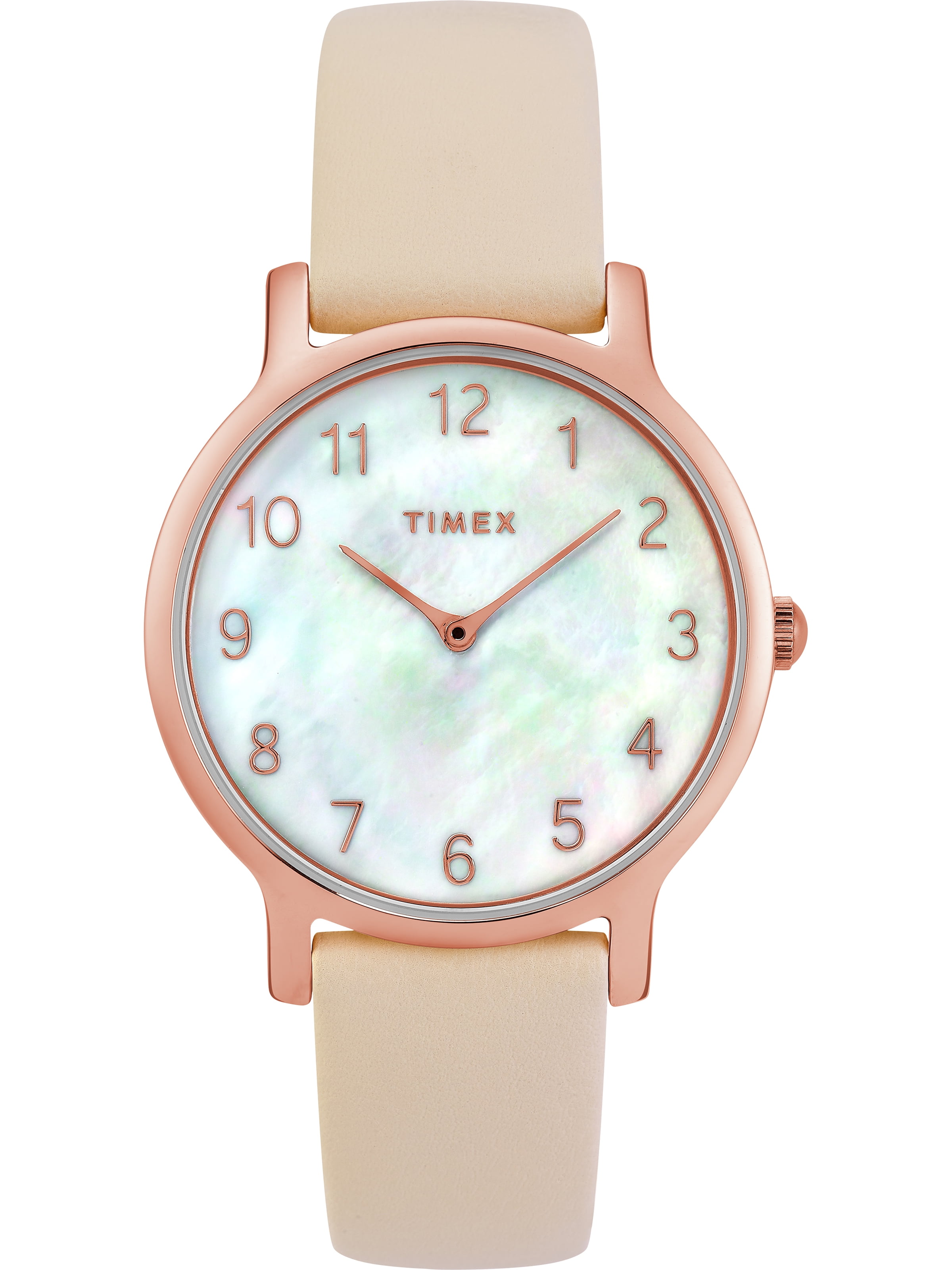 Timex Timex Women's Metropolitan 34mm MOP Dial Blush/Rose Gold