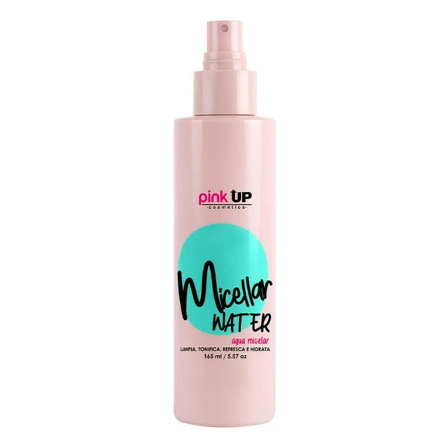 Agua Micelar 165 ml Pink Up Limpia Tonifica Refresca E Hidrata Piel