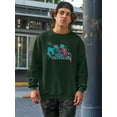 thumbnail image 2 of You Are My Universe Paint Sweatshirt Men -Image by Shutterstock, Male Medium, 2 of 4