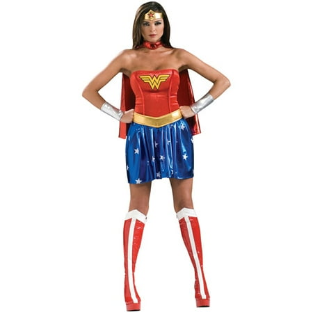 Wonder Woman Adult Halloween Costume Walmart Com Walmart Com