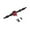 black, variant on RC Car Axle Metal Assembly 1:16 Scale Upgrade Rear Axle for Remote Control C14 B14 Model Trucks